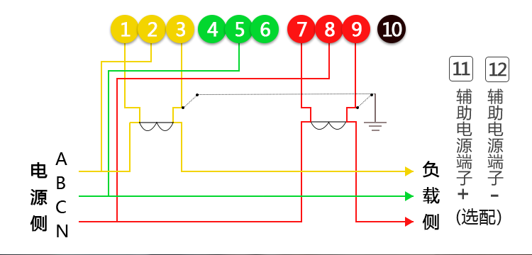 華立DSZY535電能表接線指導(dǎo)