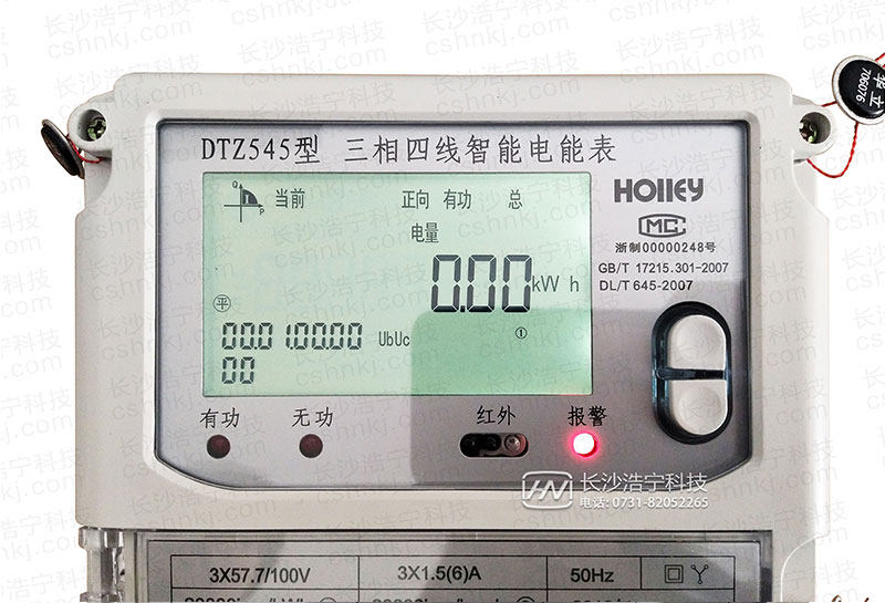 華立DTZ545智能電表電量顯示查詢