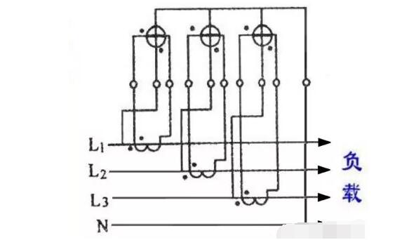 三相四線電表接線大全