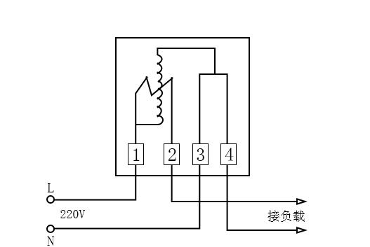 單相電表怎么接電