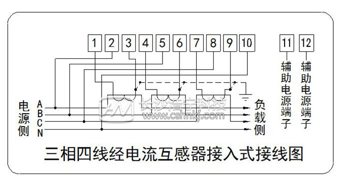 三相電表安裝圖